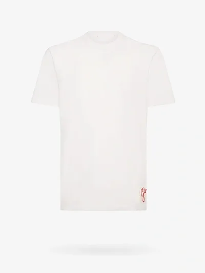 Golden Goose Golden T-shirt In White Cotton