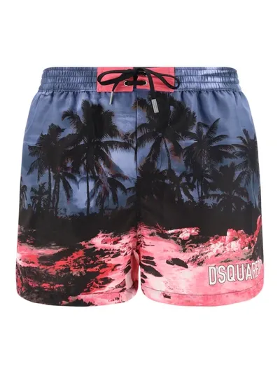 Dsquared2 Swimshorts In Blue