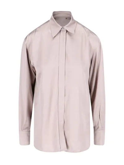 Golden Goose Batilda Boyfriend Shirt In Pink