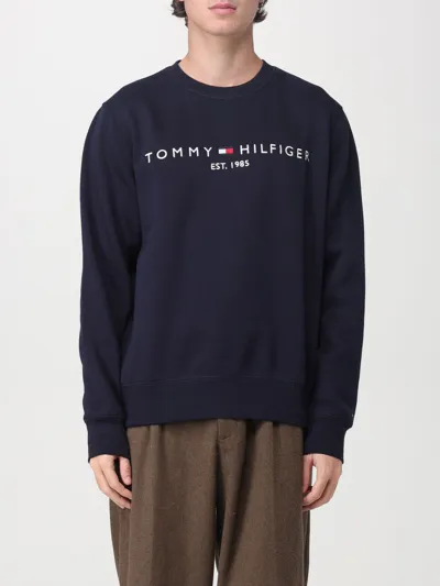 Tommy Hilfiger Logo Sweatshirt Navy