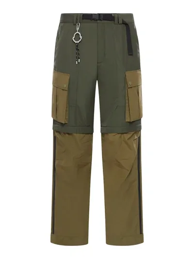 Moncler Genius Pharrell Williams Cargo Pants In Green