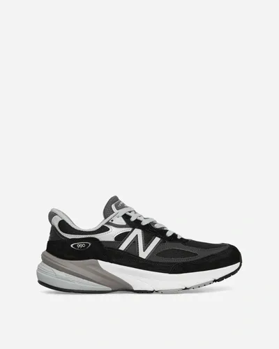 New Balance Black Made In Usa 990v6 Sneaker In Grey