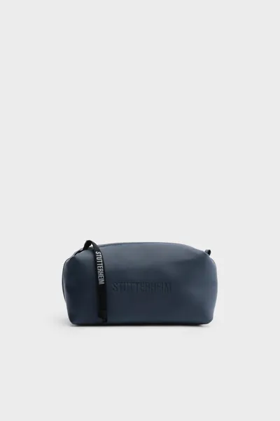 Stutterheim Container Small Wash Bag In Navy