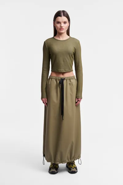 Stutterheim Skivarp Lightweight Skirt In Aloe