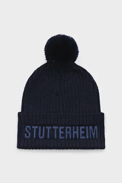 Stutterheim April Beanie In Navy