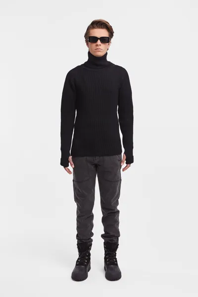 Stutterheim Original Roller Sweater In Black