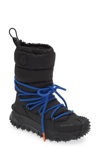 Moncler X End. Trailgrip Lace-up Snow Boots In Black