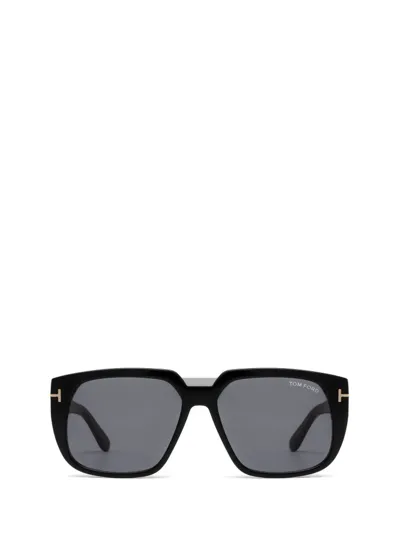 Tom Ford Eyewear Square Frame Sunglasses In Black