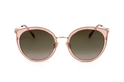 Jimmy Choo Eyewear Cat In Beige