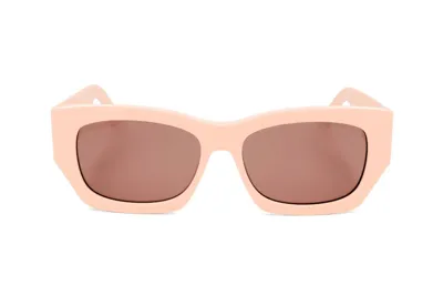 Jimmy Choo Eyewear Cami Square In Pink