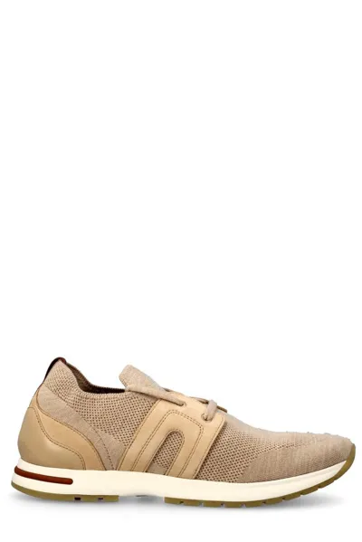 Loro Piana 360 Lp Flexy Walk Sneakers In Beige