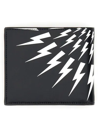 Neil Barrett Bifold In Black