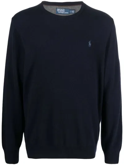 Ralph Lauren Sweaters In Dark Blue