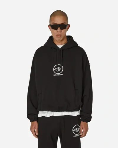 Umbro Masked Hooded Sweatshirt In Black