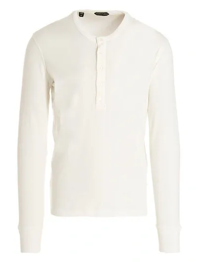 Tom Ford Serafino Sweater In White