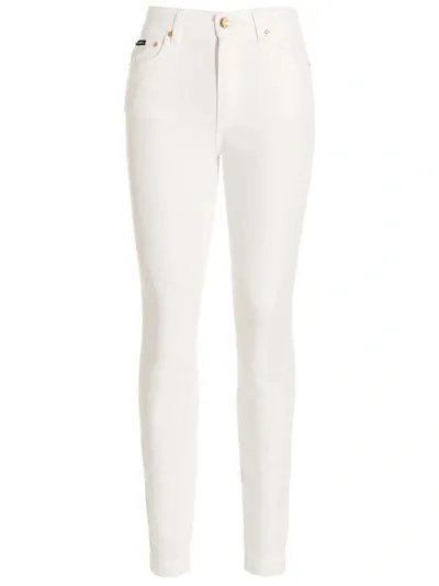 Dolce & Gabbana 5-pocket Jeans In White