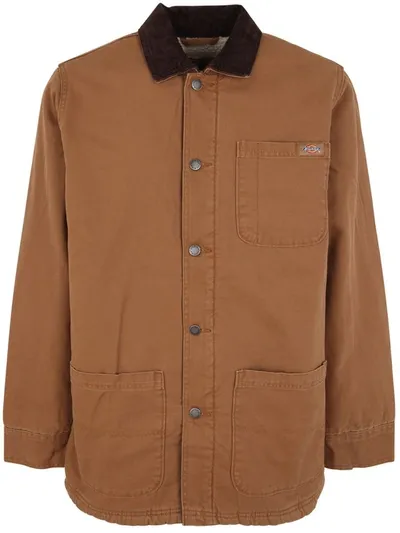 Dickies Duck Canvas Chore Coat Clothing In Brown