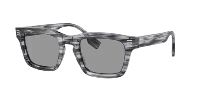 Burberry Man Sunglass Be4403 In Grey