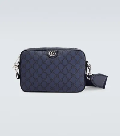 Gucci Ophidia Gg Supreme Crossbody Bag In Black