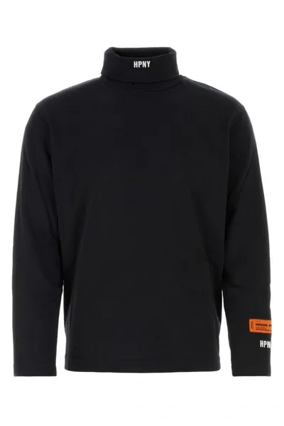 Heron Preston T-shirts And Polos In Black