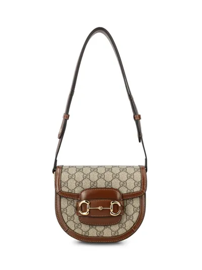 Gucci 1955 Horsebit Mini Rounded Shoulder Bag In Multi