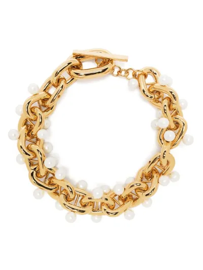 Rabanne Chunky Chain-link Necklace In Gold