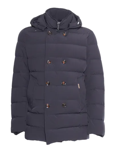 Moorer Florio Down Jacket In Blue