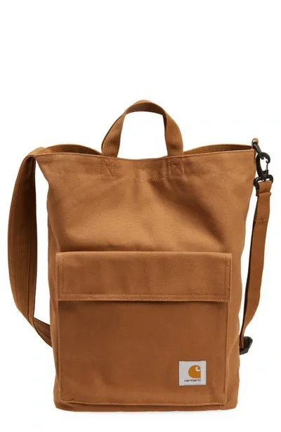 Carhartt Brown Dawn Tote In Hzxx Hamilton Brown