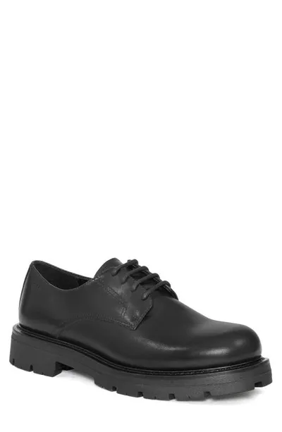 Vagabond Shoemakers Cameron Derby In Black