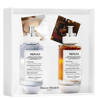 Maison Margiela Replica Jazz Club And Lazy Sunday Morning 30ml Set In White