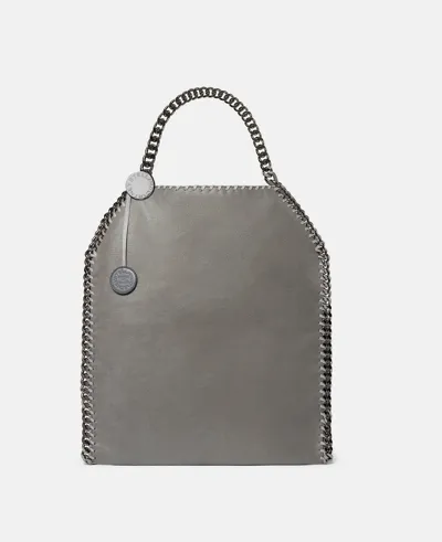 Stella Mccartney Falabella Maxi Tote Bag In Light Grey