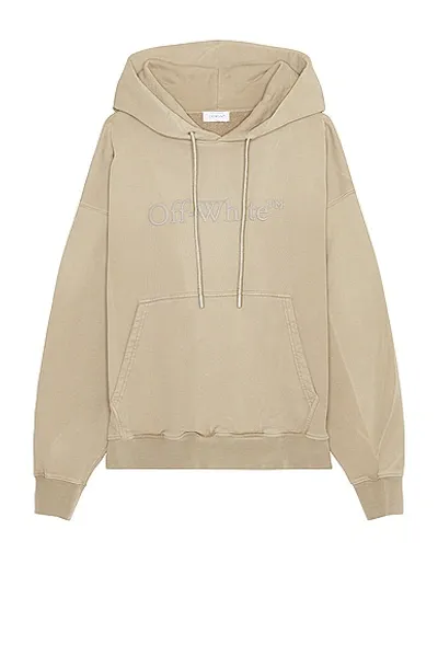 Off-white Laundry Skate Hoodie Beige Beige