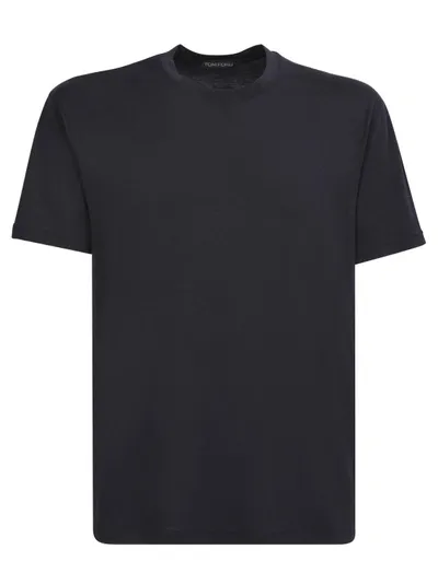 Tom Ford Black Round Neck T-shirt