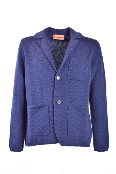 Missoni Blue Cotton Blazer