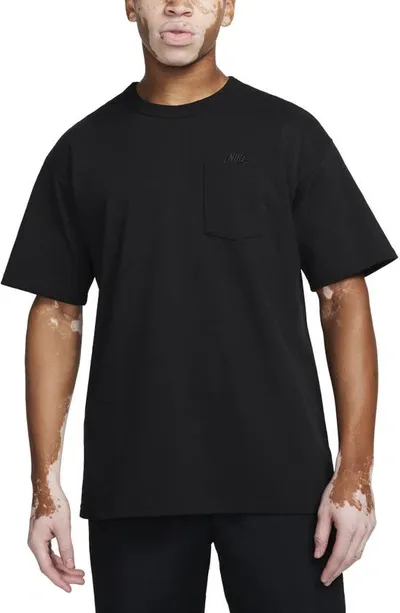 Nike Men's  Sportswear Premium Essentials Pocket T-shirt In Black