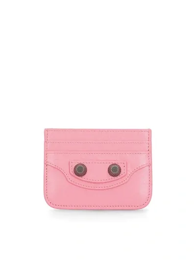 Balenciaga Le Cagole Card Holder In Rosa