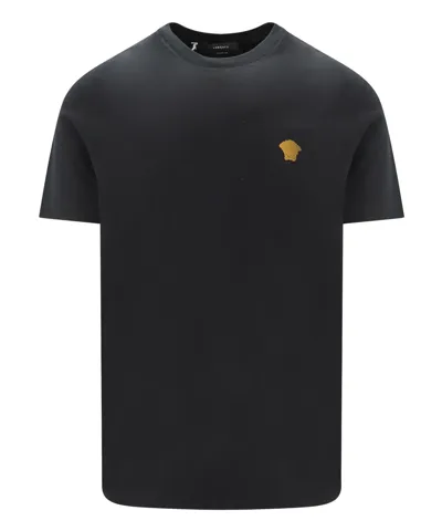 Versace T-shirt In Black