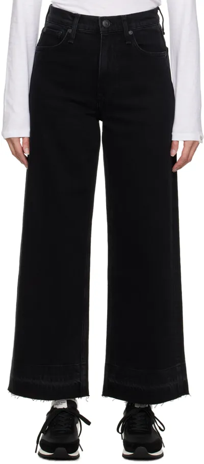 Rag & Bone Black Andi Jeans In Dahlia