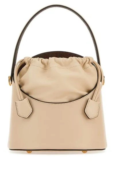 Etro Bucket Bags In White