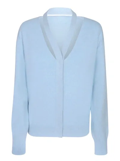 Fendi Cardigans In Blue