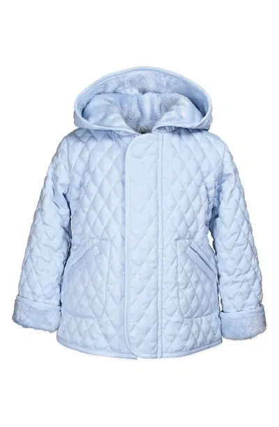 Widgeon Baby's, Little Boy's & Boy's Barn Quilted Hooded Jacket In Light Blue