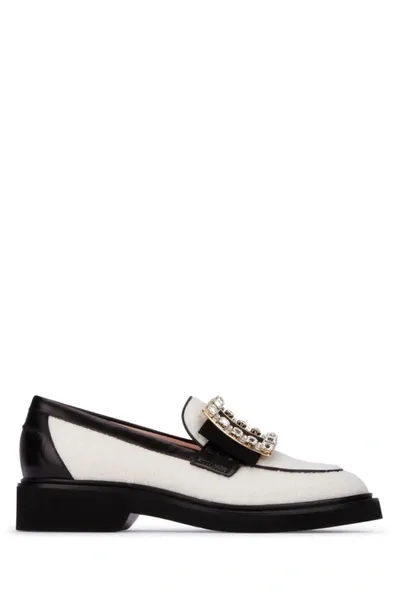 Roger Vivier Loavers In Black