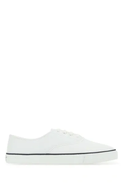 Saint Laurent Tandem Lace In White