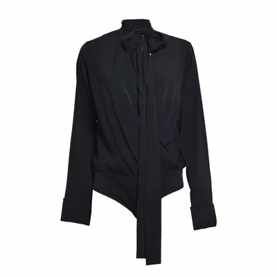 Sportmax Moretto Body Shirt In Black