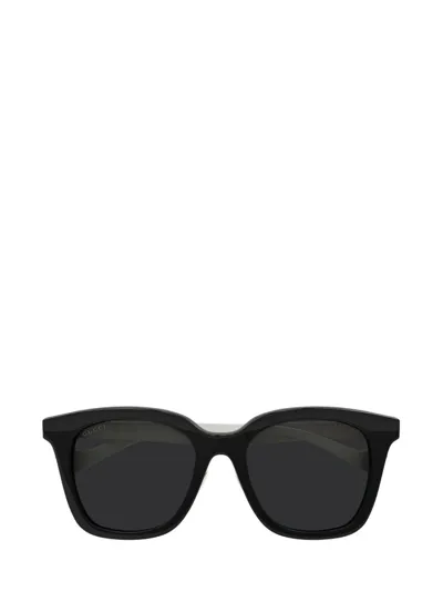 Gucci Eyewear Square Frame Sunglasses In Black