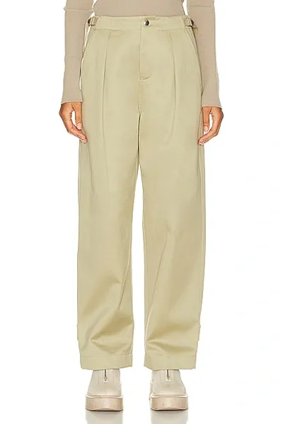 Burberry Tailored Pant In Hunter