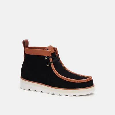 Coach Black Chukka Boots