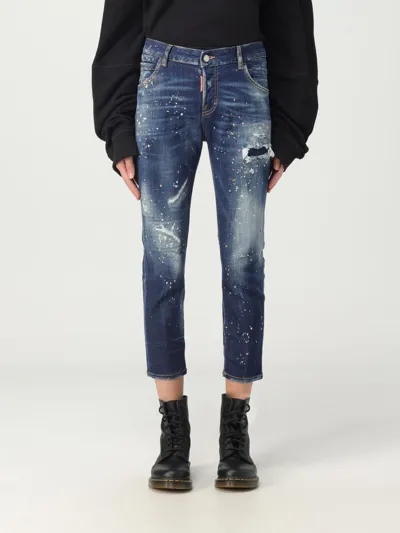 Dsquared2 Jeans  Woman In Navy