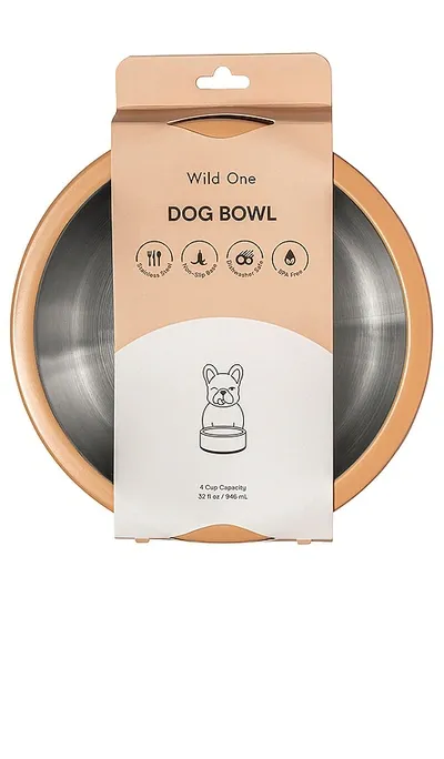 Wild One Standard Bowl 32 oz In Tan