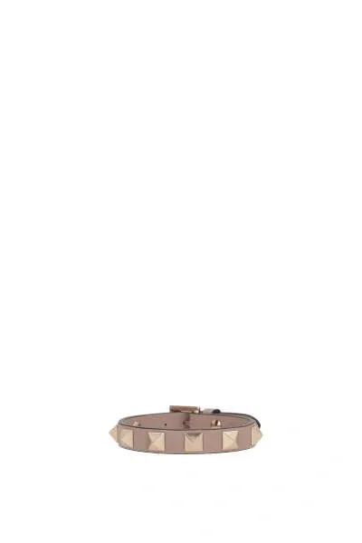 Valentino Garavani Rockstud Bracelet In Pink